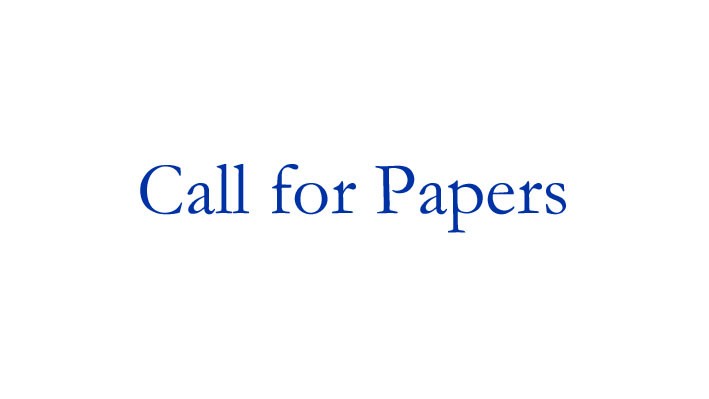 "Call for Papers" in blue text over white background
