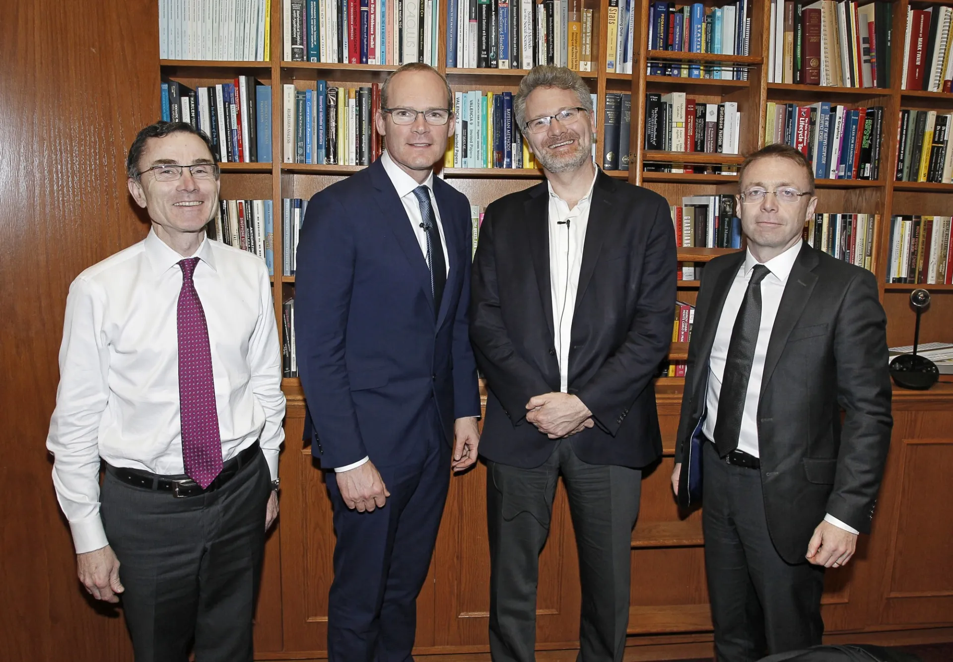 David Madigan, Simon Coveny, Adam Tooze, and Ciaran Madden